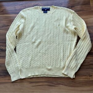 Polo sport by ralph lauren light rope knit sweater M